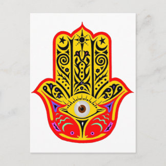Hamsa - Magic Hamsa Postcard