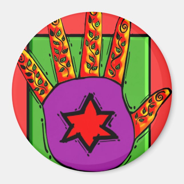 Hamsa Magnet (Front)