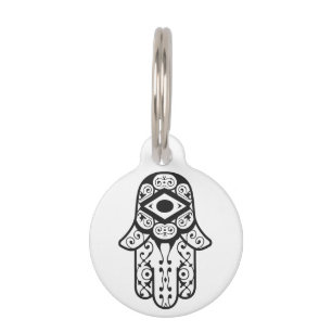 Hamsa Pet Tag
