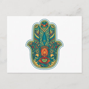 Hamsa Postcard