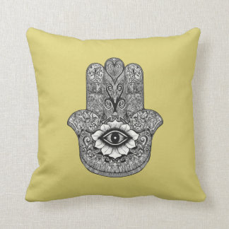 Hamsa Throw Pillow
