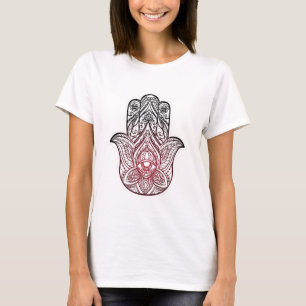 Hamsa with boho pattern  T-Shirt