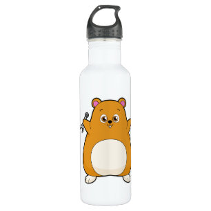 Hamster as Mechanic with Wrench 710 Ml Water Bottle