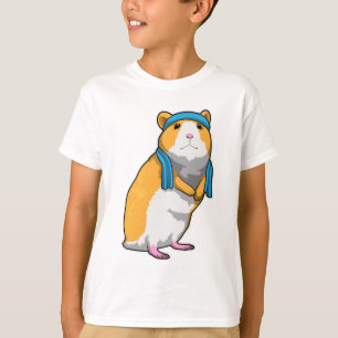 Hamster at Fitness with Towel T-Shirt