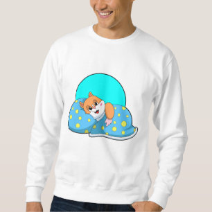 Hamster at Sleeping with Blanket.PNG Sweatshirt