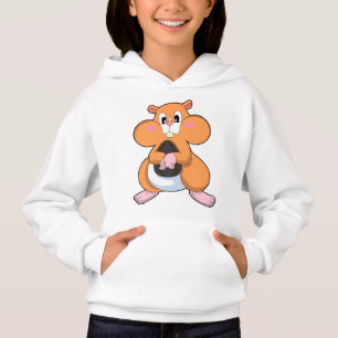 Hamster avec noyer