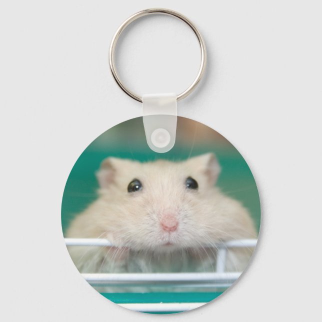 Hamster: Begging for Attention Keychain (Front)