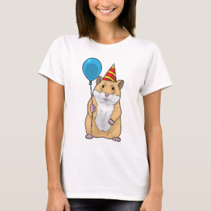 Hamster Birthday Balloon T-Shirt