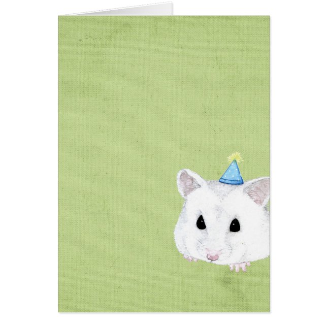 hamster blank card (Front)