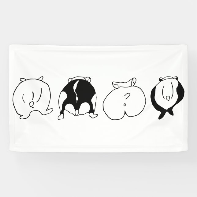 Hamster Butts Banner (Horizontal)