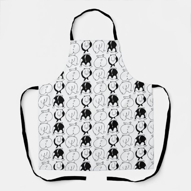 Hamster Butts Pattern Apron (Front)