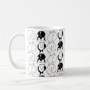 Hamster Butts Pattern Coffee Mug