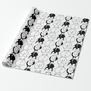 Hamster Butts Pattern Wrapping Paper