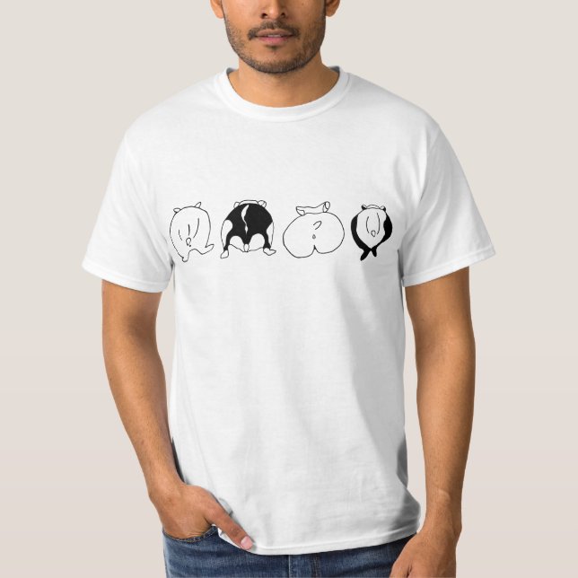 Hamster Butts T-Shirt (Front)