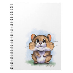 Hamster Cartoon Notebook