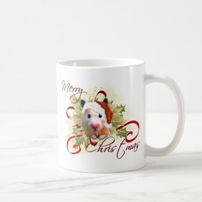 Hamster Christmas Mugs (Right)