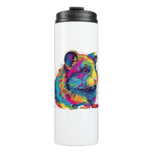 hamster cute thermal tumbler