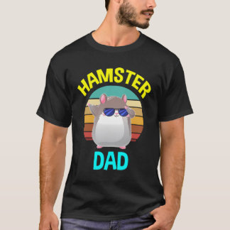 Hamster Dad Costume Lovers Gifts Men Kids T-Shirt