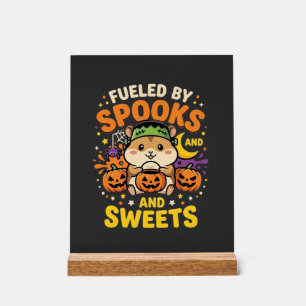 Hamster d'Halloween Alimenté par les Fantômes et l