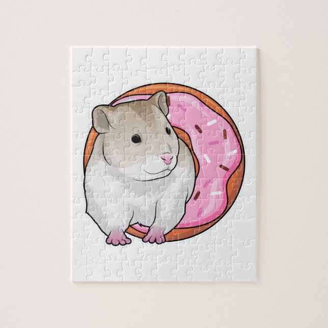 Hamster Donut Jigsaw Puzzle (Vertical)