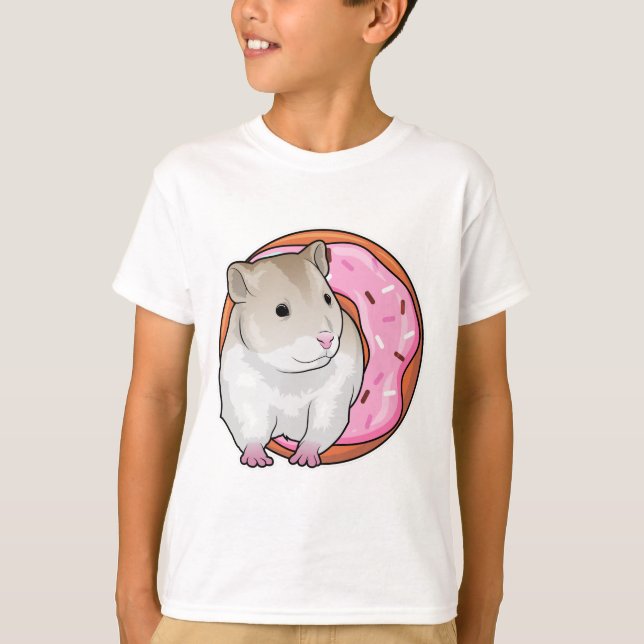 Hamster Donut T-Shirt (Front)
