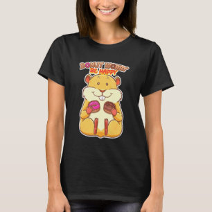 Hamster Doughnut Cute Doughnut Sweet Hammy Owner P T-Shirt