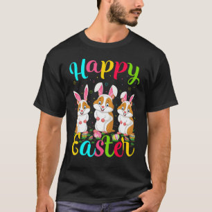 Hamster Funny Easter Egg Bunny Hamster Happy Eas T-Shirt