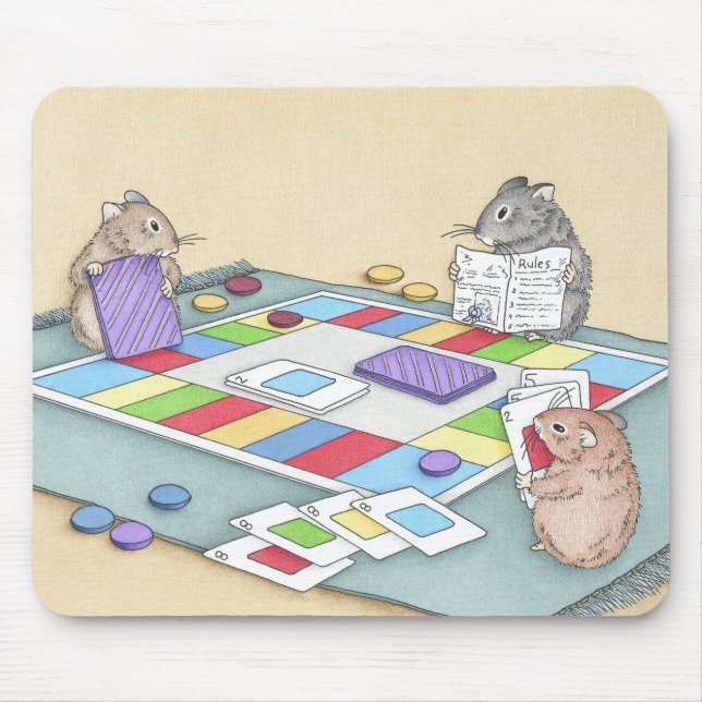 Hamster Games Mouse Pad (Front)