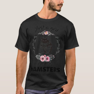 Hamster Girls Tee Hamster Owner Womens Gift