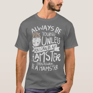 Hamster Guinea pig Nocturnal Omnivore Rodent 691 T-Shirt