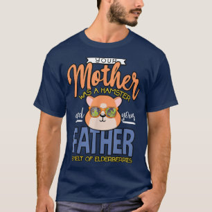 Hamster Hammy Dad Quote Prickly Pig Rodent Lover  T-Shirt