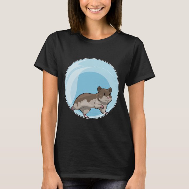 Hamster Hamster ball T-Shirt (Front)