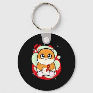 Hamster Heart Disease Awareness Month _1 Keychain