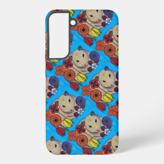 Hamster in flowers Phone Case