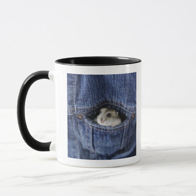 Hamster in pocket mug (Left)