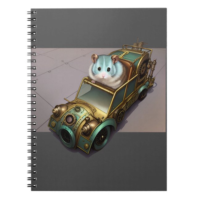 Hamster in the machine #1 notebook (Front)