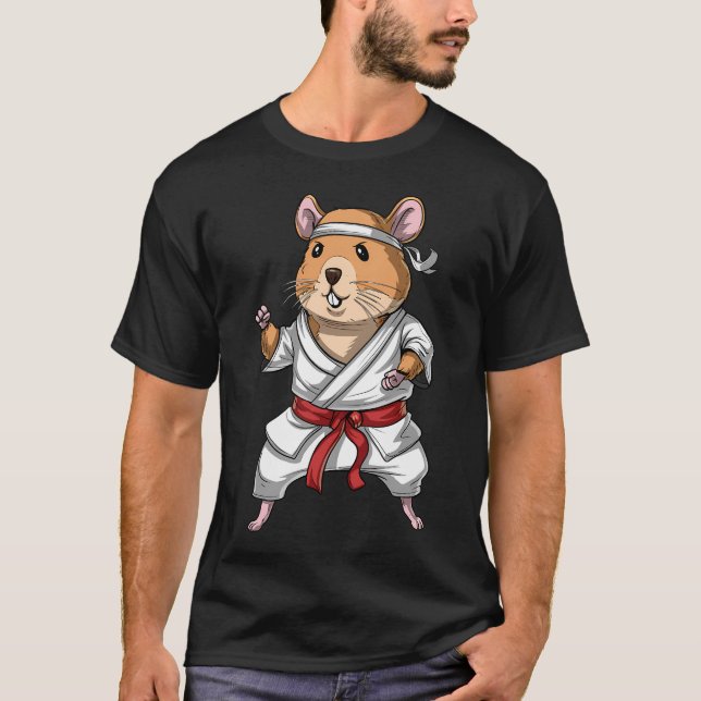 Hamster Karate T-Shirt (Front)