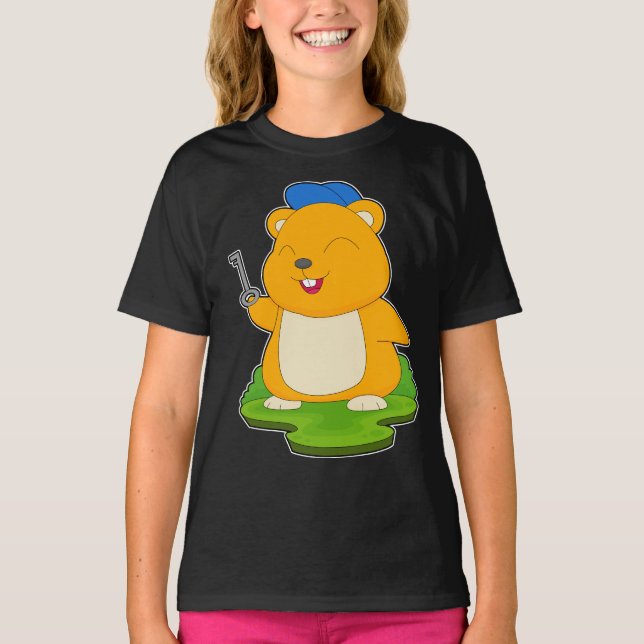 Hamster Key T-Shirt (Front)