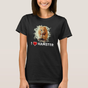 Hamster Love Hamster Face T-Shirt
