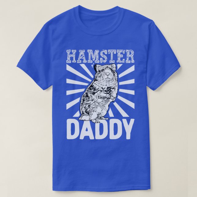 Hamster lover Hamster Daddy T-Shirt (Design Front)