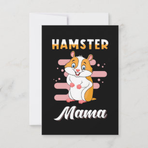 Hamster Mama RSVP Card