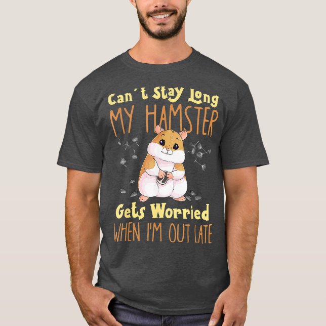 Hamster Meme Design For Pet Hamster Owners T-Shirt (Front)