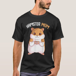 Hamster Mom Hammy Girls Women T-Shirt
