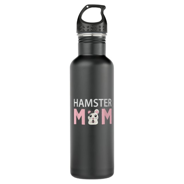 Hamster Mom Hamster 710 Ml Water Bottle (Front)
