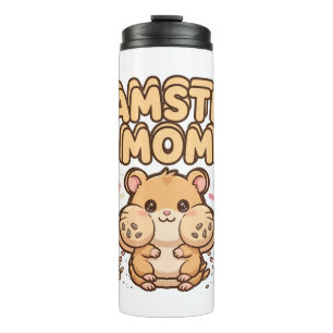 Hamster Mom Kawaii Thermal Tumbler