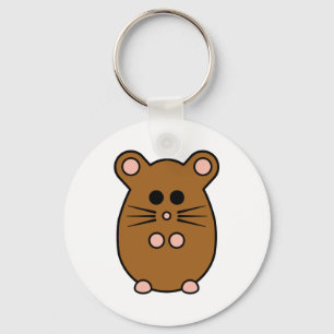 Hamster 'myham' keyring