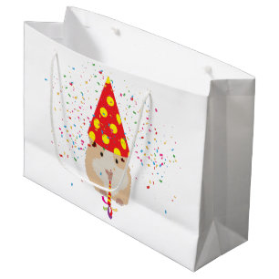 Hamster Party Animal  Large Gift Bag