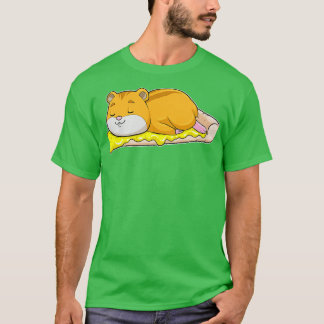 Hamster  Pizza with Cheese  T-Shirt