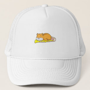 Hamster & Pizza with Cheese Trucker Hat