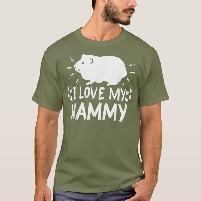 Hamster Rodent Cavy Pet T-Shirt (Front)